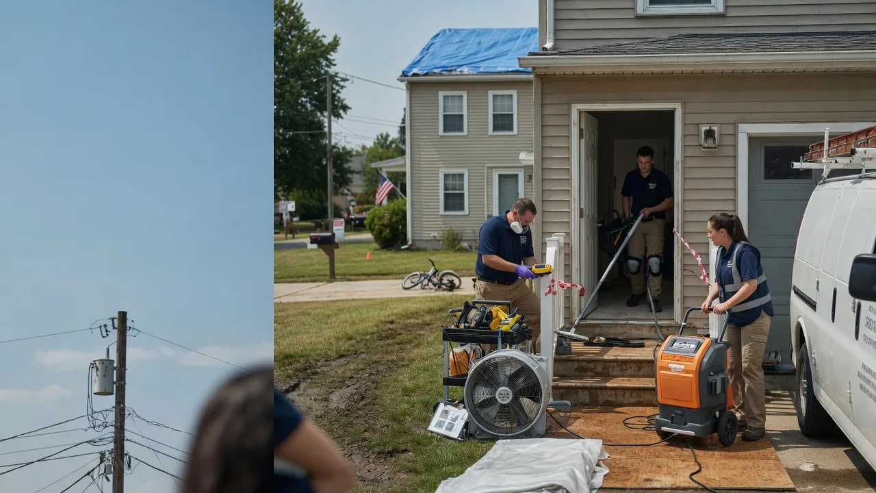 Water Damage Repair in Nevada, OH near me